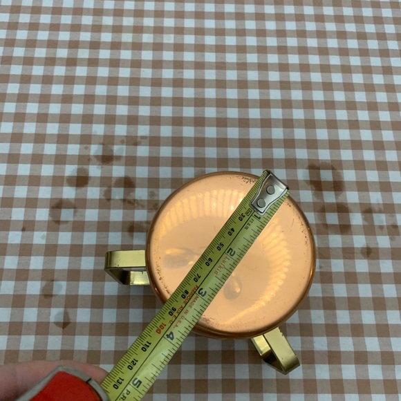 Vintage Copper Mug with Brass Handles - Picture 5 of 5